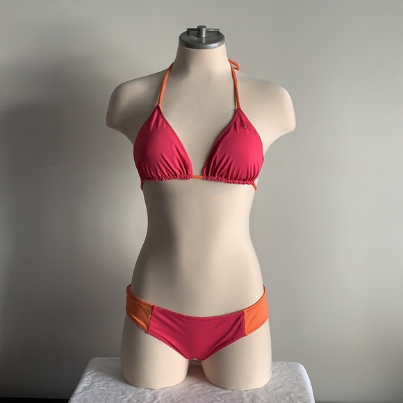 Maui and Sons Reversible Neon Bikini Set - Picture 10 of 17